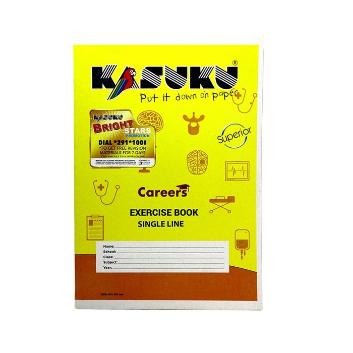 Exercise BKs 120 Pgs A4 (Kasuku)