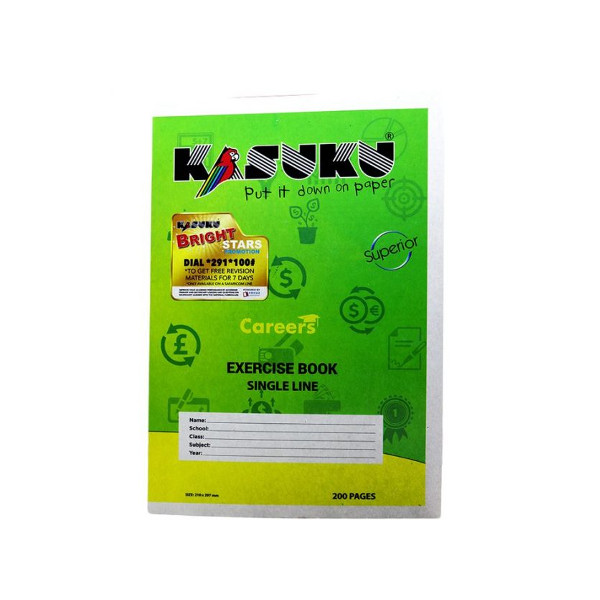 Exercise Square BKs 200 Pgs A4 (Kasuku)