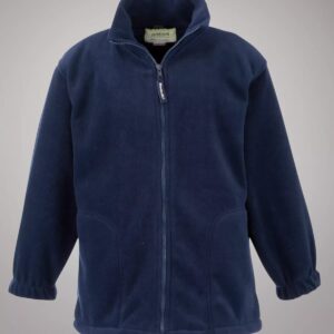 Navy Blue Fleece Jacket