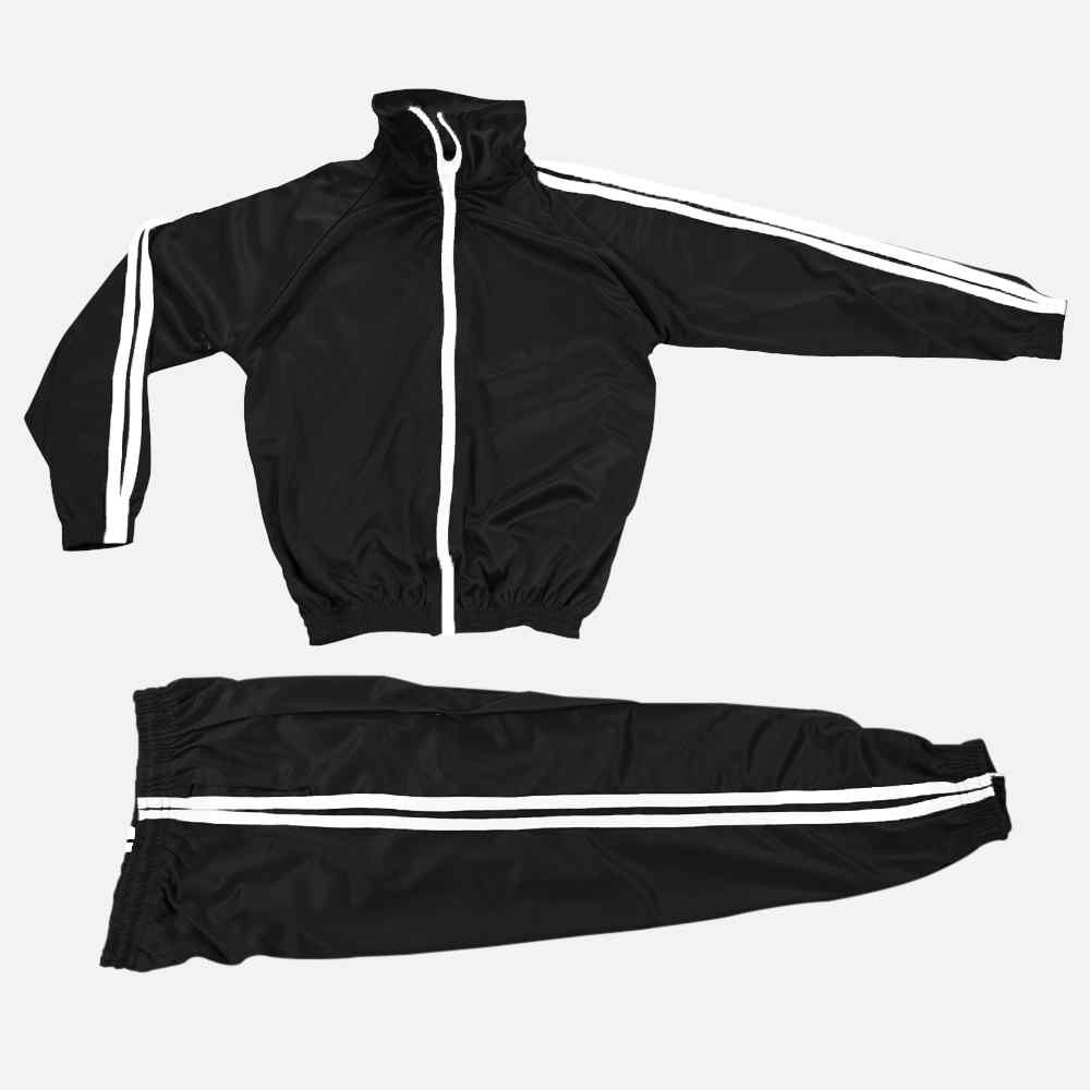 Black Tracksuit with Logo