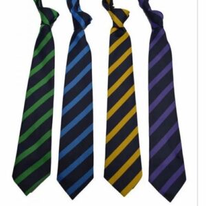 School Tie with Stripes
