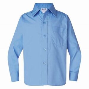 Sky Blue School Shirt - Long sleeve